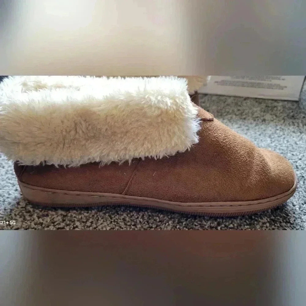 Apres by Lamo genuine Merino wool Booties slip resistant mens size 7 Or Women 5 - Picture 6 of 13